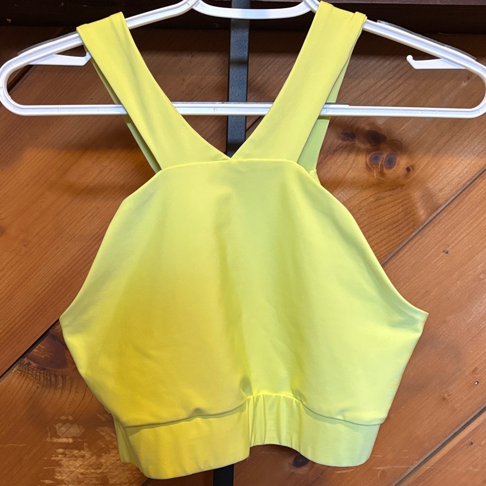 Becca Bright Yellow Top/Bra